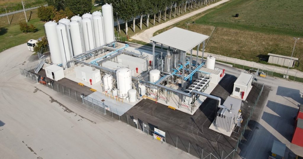 impianto idi Sant’Urbano (PD), preso in gestione da GEA S.r.l. a partire dal 1990 e destinato ai rifiuti urbani e speciali non pericolosi e all’attività di recupero energetico tramite la valorizzazione del biogas.