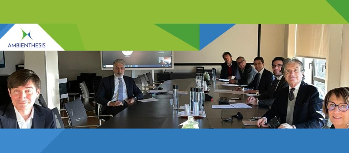 Ambienthesis S.p.A.: stipula con Greenthesis S.p.A. dell’atto di conferimento all’interno del perimetro quotato della Società di tutte le attività nel settore ambientale del gruppo Greenthesis